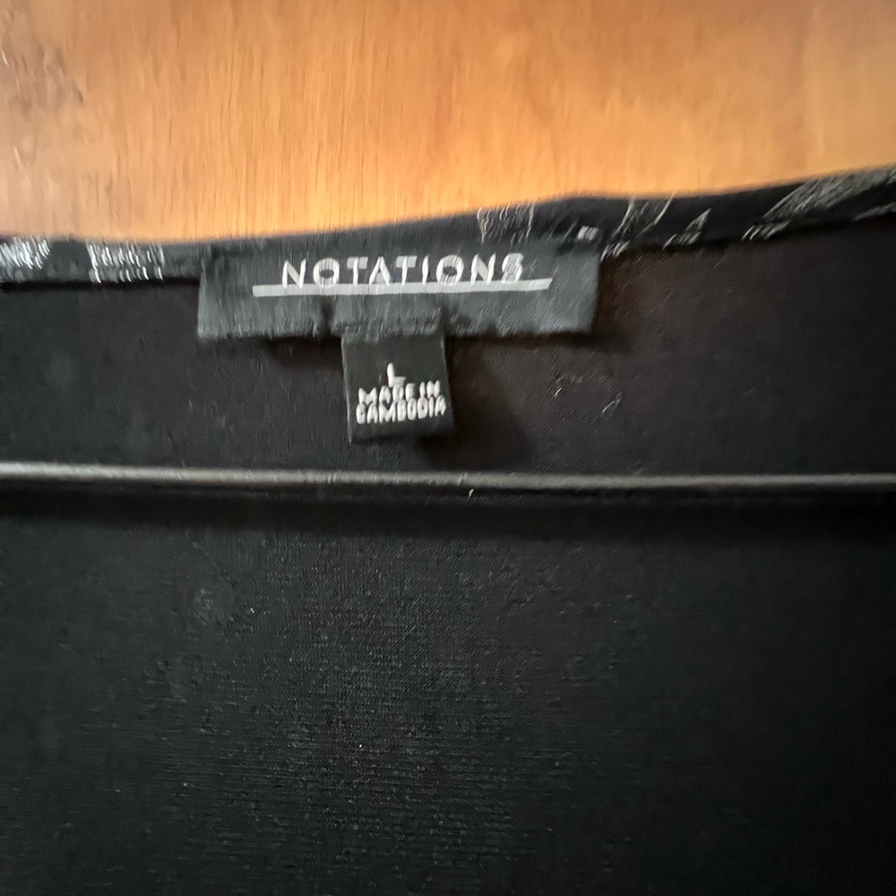 Women’s Notations Ruffled Blouse - image 3